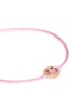 Detail View - Click To Enlarge - RUIFIER - 'Smitten' 18k rose gold charm cord bracelet