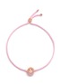 Main View - Click To Enlarge - RUIFIER - 'Smitten' 18k rose gold charm cord bracelet