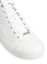 Detail View - Click To Enlarge - JIMMY CHOO - 'Bells' panelled leather mid top sneakers