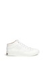 Main View - Click To Enlarge - JIMMY CHOO - 'Bells' panelled leather mid top sneakers