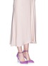 Figure View - Click To Enlarge - JIMMY CHOO - 'Lucy 85' ankle strap suede d'Orsay pumps