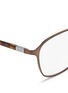 Detail View - Click To Enlarge - RAY-BAN - Square metal frame optical glasses