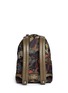 Back View - Click To Enlarge - VALENTINO GARAVANI - 'Camubutterfly' medium nylon Rockstud backpack