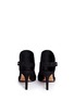 Back View - Click To Enlarge - VINCE - 'Aden2' perforated vamp suede sandals