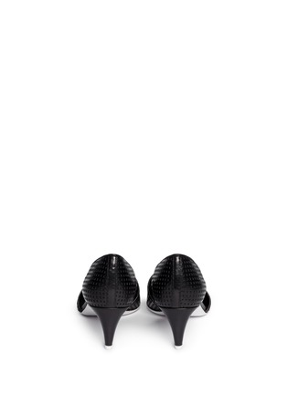 Back View - Click To Enlarge - VINCE - 'Aurelian2' perforated leather d'Orsay pumps