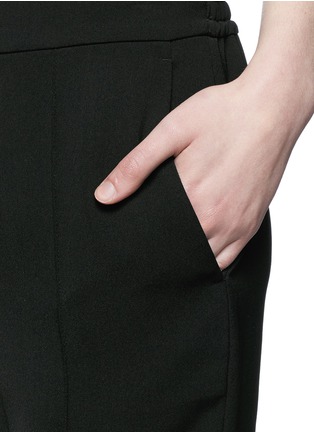 Detail View - Click To Enlarge - VINCE - Elastic cuff cropped crepe pants