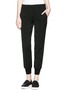 Main View - Click To Enlarge - VINCE - Elastic cuff cropped crepe pants