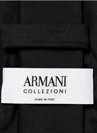 Detail View - Click To Enlarge - ARMANI COLLEZIONI - Silk tie