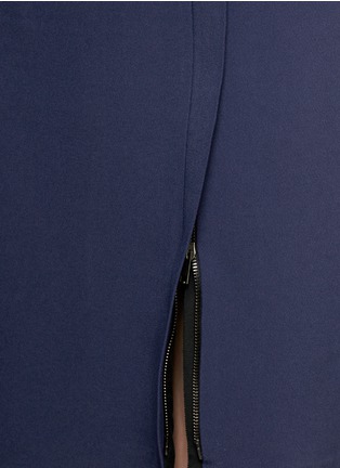 Detail View - Click To Enlarge - HAIDER ACKERMANN - Coronus front zip skirt