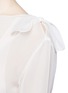 Detail View - Click To Enlarge - CHLOÉ - Shoulder tie sheer top