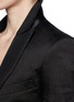 Detail View - Click To Enlarge - HAIDER ACKERMANN - Eris asymmetric jacket
