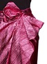 Detail View - Click To Enlarge - LANVIN - Oversize bow lurex pencil skirt