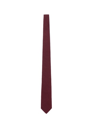 Main View - Click To Enlarge - LANVIN - Wide angle lense-effect check tie
