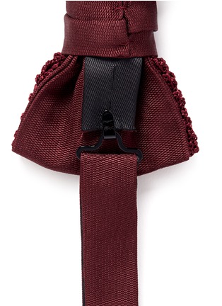 Detail View - Click To Enlarge - LANVIN - Knit bow tie