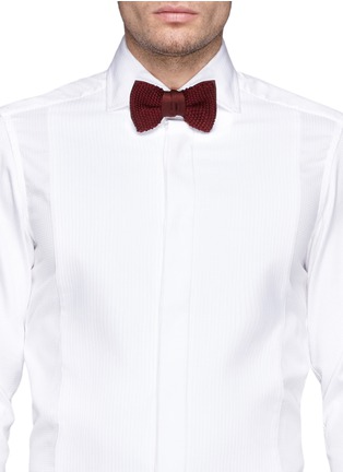 Figure View - Click To Enlarge - LANVIN - Knit bow tie