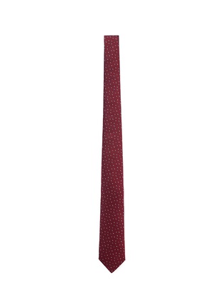 Main View - Click To Enlarge - LANVIN - Letter print silk tie