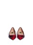 Figure View - Click To Enlarge - VALENTINO GARAVANI - Camouflage print leather canvas flats