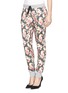 Front View - Click To Enlarge - MARKUS LUPFER - English rose print sweatpants