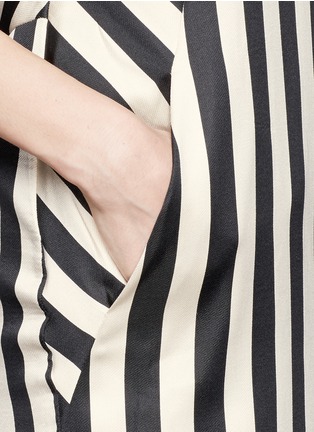 Detail View - Click To Enlarge - MO&CO. EDITION 10 - Vertical stripe dress
