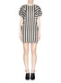 Main View - Click To Enlarge - MO&CO. EDITION 10 - Vertical stripe dress