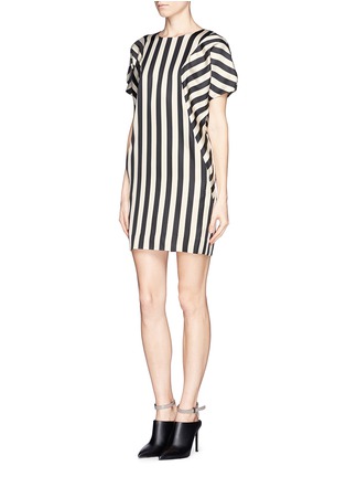 Figure View - Click To Enlarge - MO&CO. EDITION 10 - Vertical stripe dress