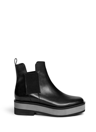 Main View - Click To Enlarge - CLERGERIE - 'Idyl' leather ankle boots