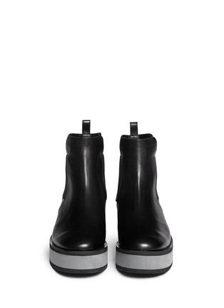 Figure View - Click To Enlarge - CLERGERIE - 'Idyl' leather ankle boots