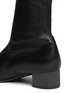 Detail View - Click To Enlarge - CLERGERIE - Cofre' metal heel leather ankle boots