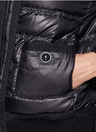Detail View - Click To Enlarge - TORY BURCH - 'Kerstin' shiny puffer jacket