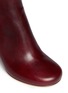 Detail View - Click To Enlarge - MAISON MARGIELA - Round heel burnish leather ankle boots