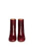 Figure View - Click To Enlarge - MAISON MARGIELA - Round heel burnish leather ankle boots