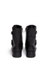 Back View - Click To Enlarge - TORY BURCH - 'Chrystie' grainy leather boots