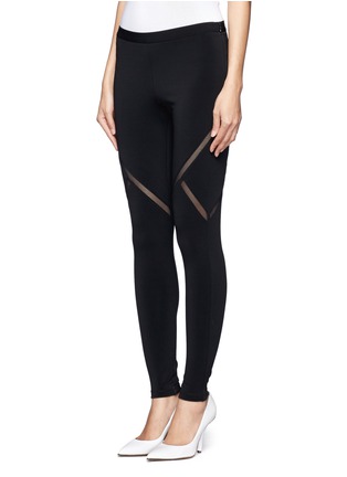 Front View - Click To Enlarge - ELIZABETH AND JAMES - Seamed mesh leggings