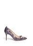 Main View - Click To Enlarge - J.CREW - 'Elsie' jeweled feather-print pumps