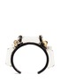 Figure View - Click To Enlarge - J CREW - Crystal and leather cuff bracelet