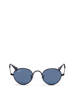 Main View - Click To Enlarge - RAY-BAN - Round metal junior sunglasses
