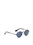 Figure View - Click To Enlarge - RAY-BAN - Round metal junior sunglasses