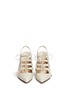 Figure View - Click To Enlarge - PAUL ANDREW - 'Metro' lace-up slingback leather pumps