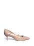 Main View - Click To Enlarge - PAUL ANDREW - 'Helena' wavy patent leather pumps