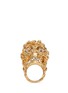 Main View - Click To Enlarge - ALEXANDER MCQUEEN - Crystal forest skull ring