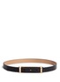 Main View - Click To Enlarge - MAISON BOINET - Reversible cowhide leather belt