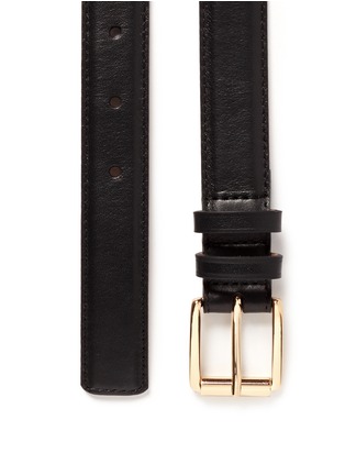 Detail View - Click To Enlarge - MAISON BOINET - Calfskin leather belt