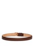 Back View - Click To Enlarge - MAISON BOINET - Calfskin leather belt