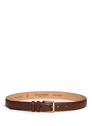 Main View - Click To Enlarge - MAISON BOINET - Calfskin leather belt