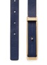 Detail View - Click To Enlarge - MAISON BOINET - Reversible cowhide leather belt
