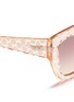 Detail View - Click To Enlarge - LE SPECS - x BLITZ 'Hermosa' polka dot plastic sunglasses