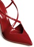 Detail View - Click To Enlarge - SERGIO ROSSI - 'Bon Ton' strappy patent leather pumps