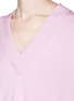 Detail View - Click To Enlarge - VINCE - Pointelle trim cashmere sweater