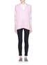 Figure View - Click To Enlarge - VINCE - Pointelle trim cashmere sweater