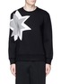 Main View - Click To Enlarge - NEIL BARRETT - Pop art star bonded jersey sweatshirt